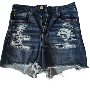 American Eagle Distressed Denim Shorts
